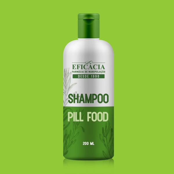 Shampoo Pill Food - 200 Ml - Farmácia Eficácia