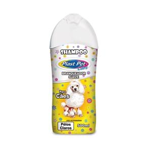 Shampoo Plast Pet Care Pelos Claros 500 Ml