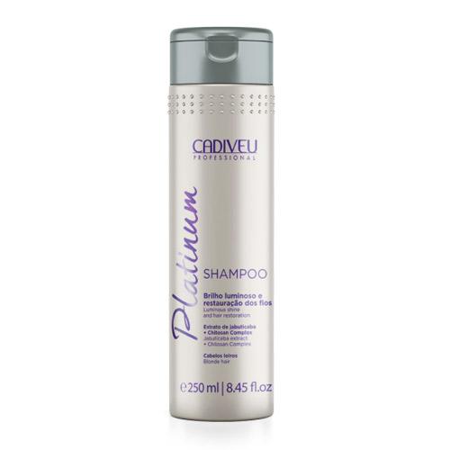 Shampoo Platinum para Cabelos Loiros 250ml - Cadiveu Professional - Cadiveu