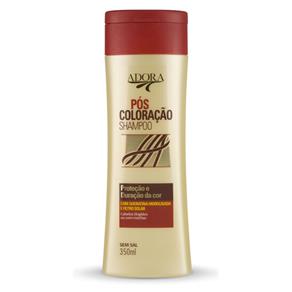 Shampoo Pós Coloração Proteção e Duração da Cor Cabelos Tingidos - Adora