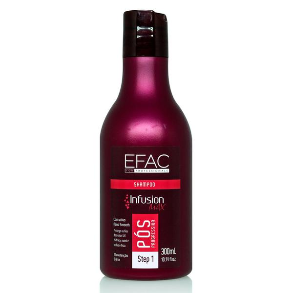 Shampoo Pós-Progressiva e Química EFAC Infusion Max - 300mL - Efac For Professionals