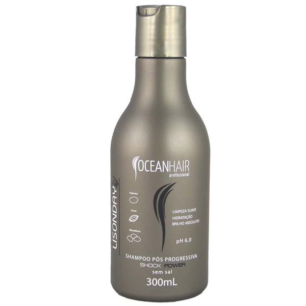 Shampoo Pós Progressiva Lisonday Shock Power 300ml - Ocean Hair - Oceanhair