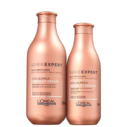 Shampoo Pós Química (300ml) e Condicionador (200ml), L'Oréal Absolut Repair