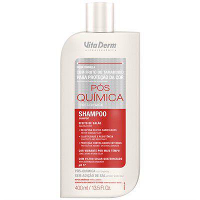 Shampoo Pós-Química 400ml - Vita Derm