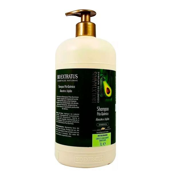 Shampoo Pós Química Abacate e Jojoba Bio Extratus 1 Litro
