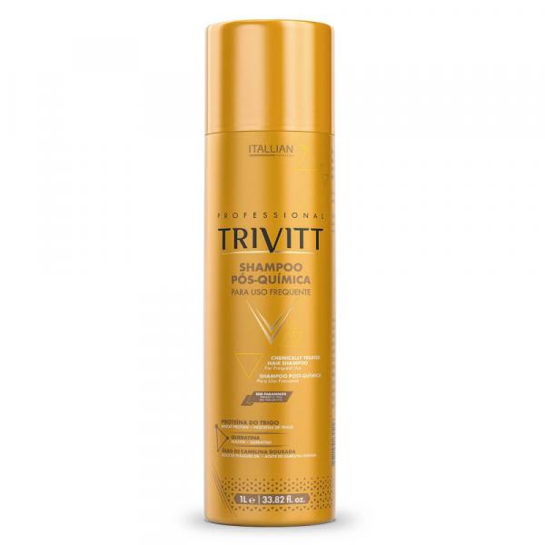 Shampoo Pós Química Trivitt Itallian 1L - Itallian Hair Tech