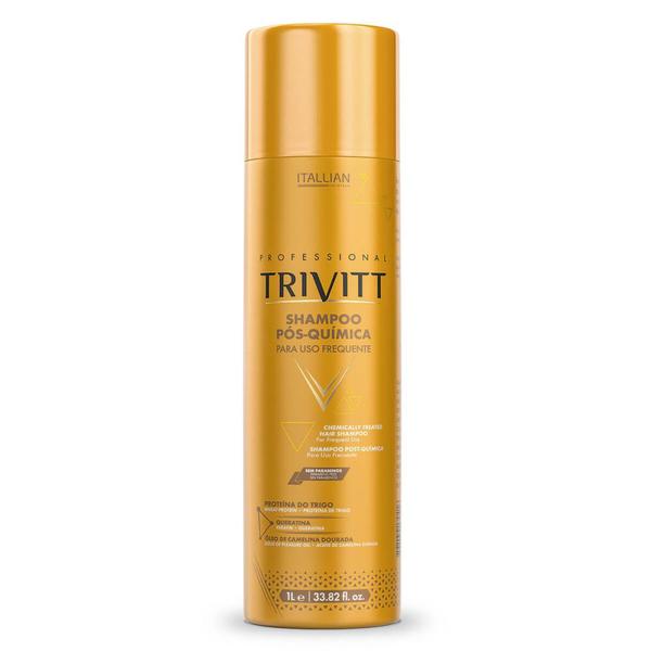 Shampoo Pós Química Trivitt Itallian 1L - Itallian Hairtech