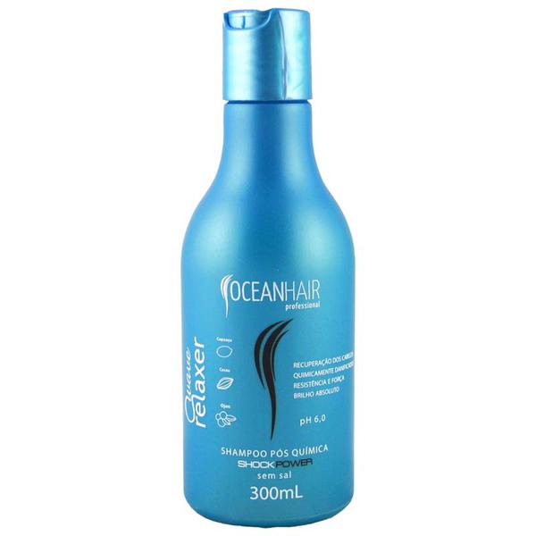 Shampoo Pós Quimica Wave Relaxer Shock Power 300ml - Ocean Hair - Oceanhair