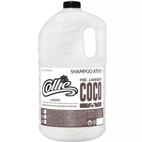 Shampoo Pré Lavagem Collie Coco para Cães e Gatos - 5l