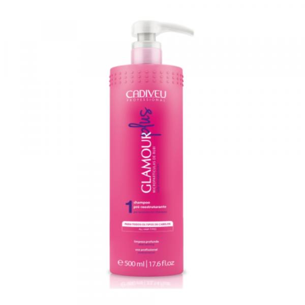 Shampoo Pré Reestruturante Cadiveu Glamour Plus 500ml