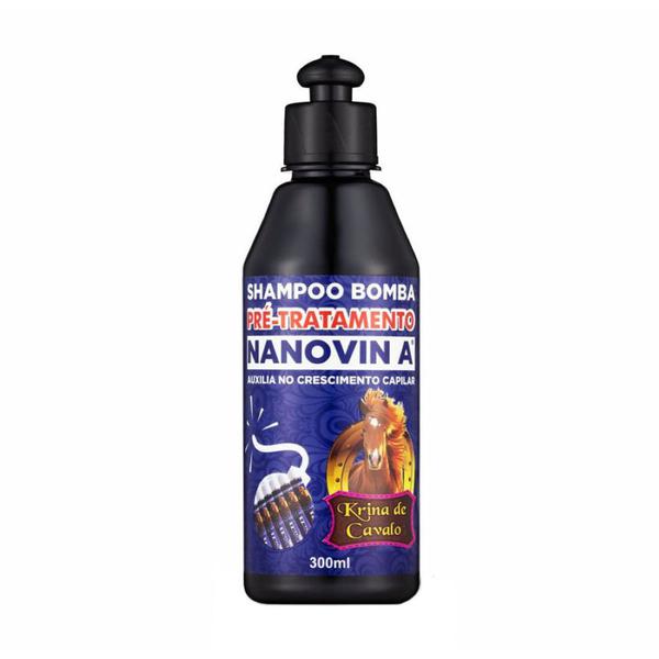 Shampoo Pré-tratamento Nanovin a 300ml - Krina de Cavalo