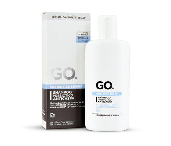 Shampoo Prebiótico Anticaspa GO. 150ml - Go.man