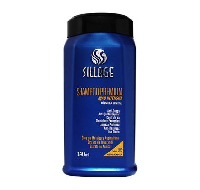 Shampoo Premium Ação Intensiva Anticaspa140ml - Sillage
