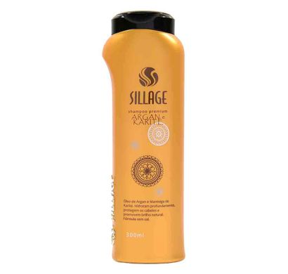 Shampoo Premium Argan e Karité 300ml - Sillage