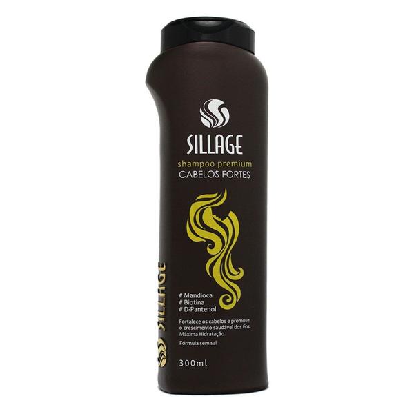 Shampoo Premium Cabelos Fortes 300ml Sillage