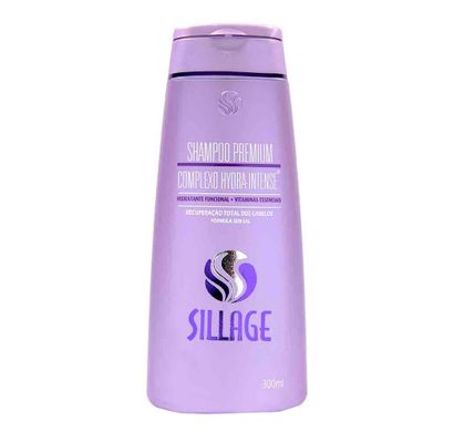 Shampoo Premium Complexo Hydra Intense 300ml - Sillage