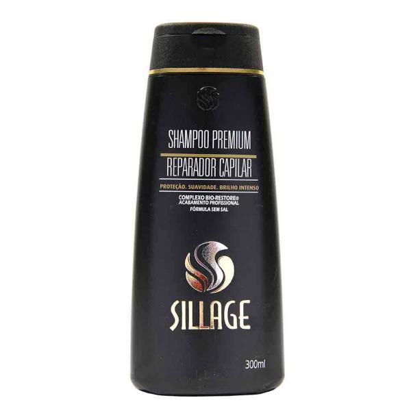 Shampoo Premium Reparador Capilar 300ml - Sillage