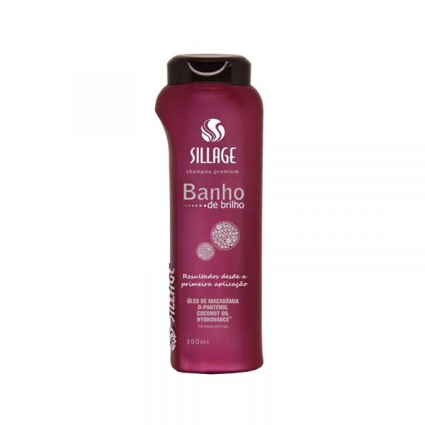 Shampoo Premium Sillage 300 Ml Banho de Brilho