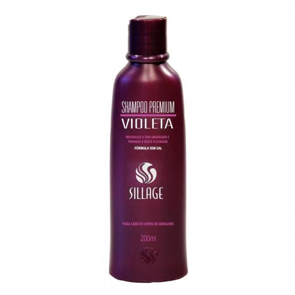 Shampoo Premium Sillage 200 Ml Violeta