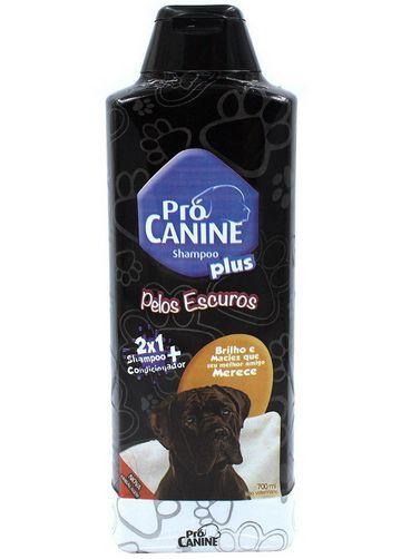 Shampoo Pro canine Pelos Escuros 700ml