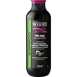 Shampoo Pro-Hair Liso Extremo Chia Oil e Raspberry Seed Oil 250ml - Nick & Vick