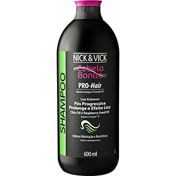 Shampoo Pro-Hair Liso Extremo Chia Oil e Raspberry Seed Oil 600ml - Nick & Vick