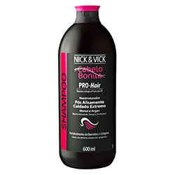 Shampoo Pro-Hair Reestruturador Monoi Argan 600ml - Nick & Vick