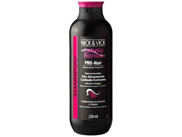Shampoo PRO-Hair Reestruturador Monoi e Argain - 250ml - Nick Vick