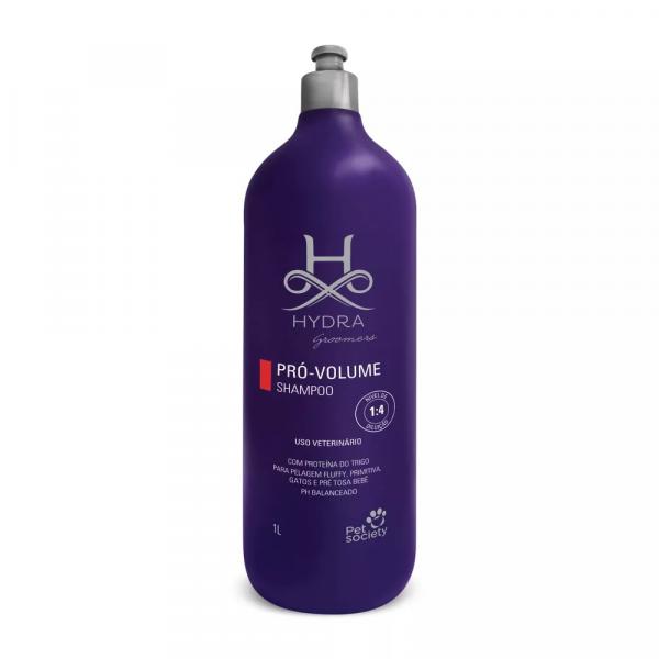 Shampoo Pró-Volume Hydra Groomers - 1Litro - Pet Society