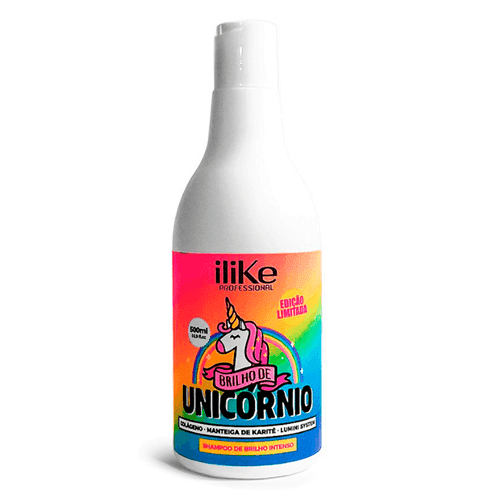 Shampoo Professional Brilho de Unicórnio - Ilike 500Ml