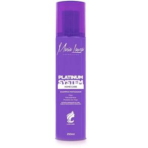 Shampoo Profissional Matizador Platinum System 250Ml Maria Laura