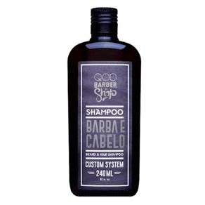 Shampoo QOD Barber Shop Barba e Cabelo 240ml