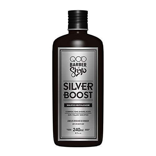 Shampoo Qod Barber Shop Silver Boost - 240ml