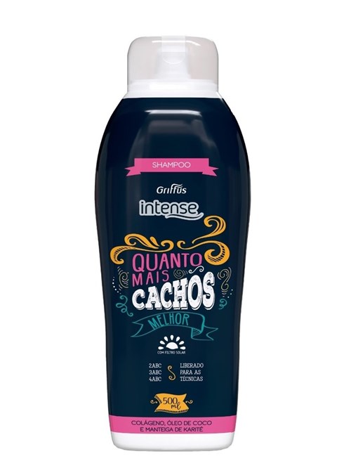 Shampoo Quanto Mais Cachos Melhor Intense Griffus 500Ml