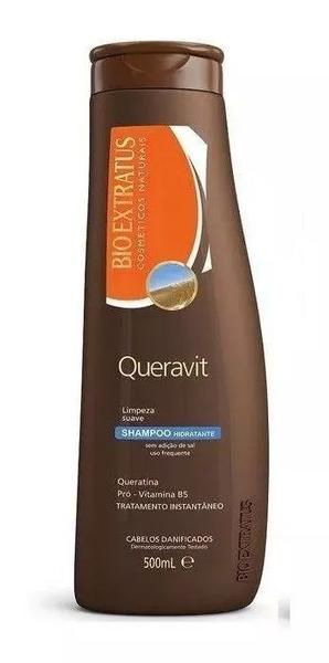 Shampoo Queravit Hidratante Recuperação Cabelos Danificados - Bio Extratus