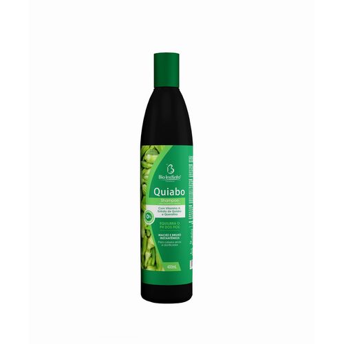 Shampoo Quiabo 400g - Bioinstinto Cosméticos