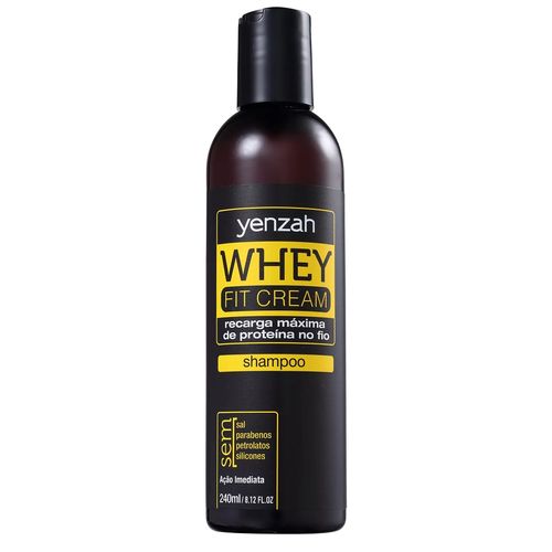 Shampoo Recarga Proteína Ação Imediata Yenzah Whey Fit 240ml