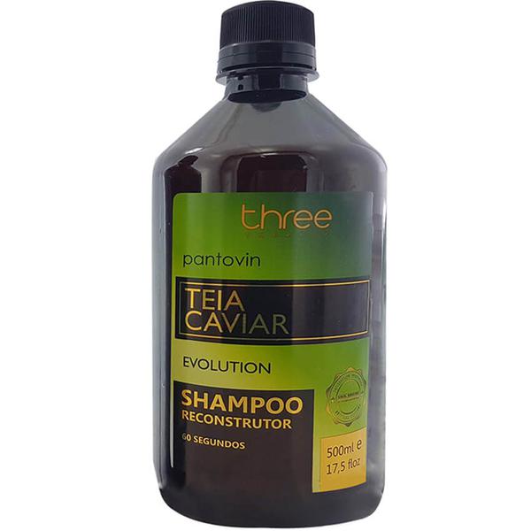 Shampoo Reconstrutor 60 Segundos Teia Caviar 500 Ml - Pantovin