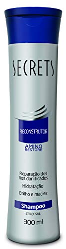 Shampoo Reconstrutor Amino Restore 300Ml, Secrets Professional