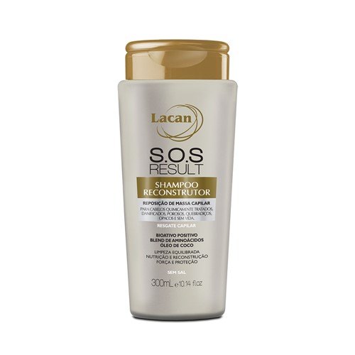 Shampoo Reconstrutor Lacan S.O.S Result 300ml
