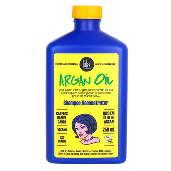 Shampoo Reconstrutor Lola Argan Oil 250ml - Lola Cosmetics