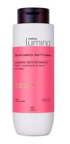 Shampoo Reestruturante Quimicamente Danificados Lumina 300ml - Brasil