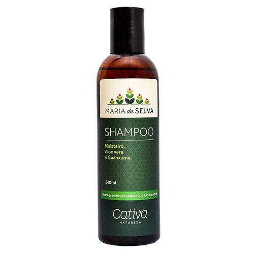 Shampoo Regenerador Maria da Selva Orgânico 240ml Cativa