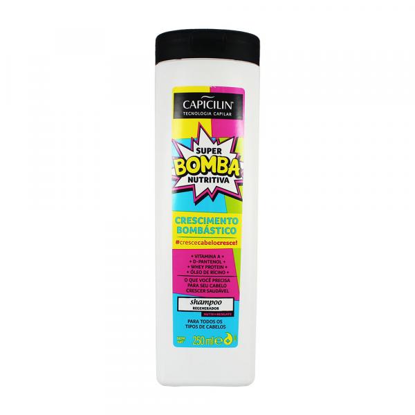 Shampoo Regenerador Super Bomba Nutritiva 250ml - Capicilin