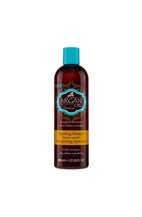 Shampoo Reparador Hask Con Aceite de Argán de Marruecos 355ml