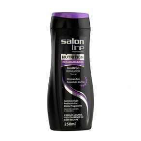 Shampoo Reparador Nutrition Desamarelador - Salon Line - 250 Ml