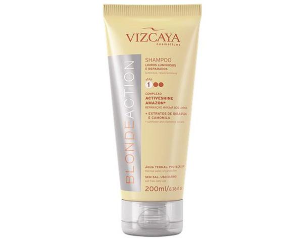 Shampoo Reparador Vizcaya Blonde Action Perfomace 200ml