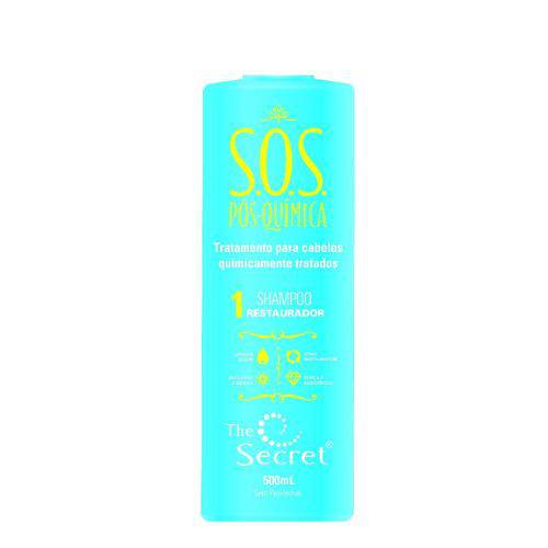 Shampoo Restaurador S.O.S. Pós-Química 500ml - The Secret