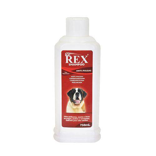 Shampoo Rex 750ml Antipulgas