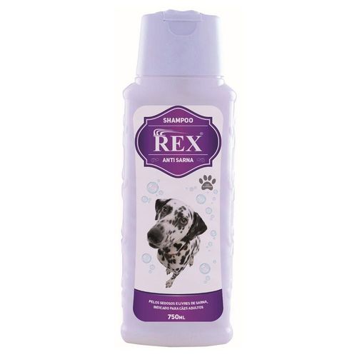 Shampoo Rex Anti Sarna para Cães - 750ml